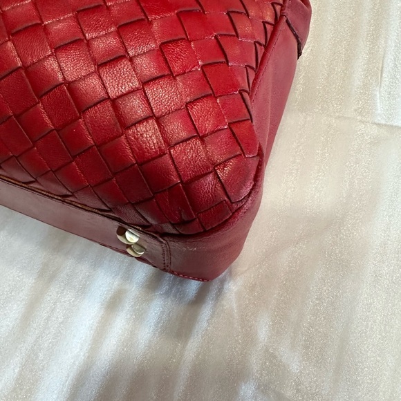 Bottega Veneta red leather bag - Picture 8 of 16